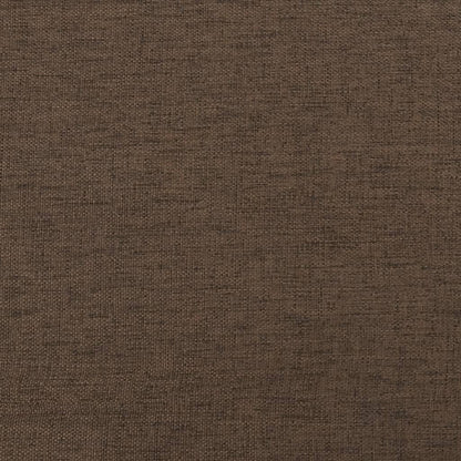 Recliner Chair Brown Fabric