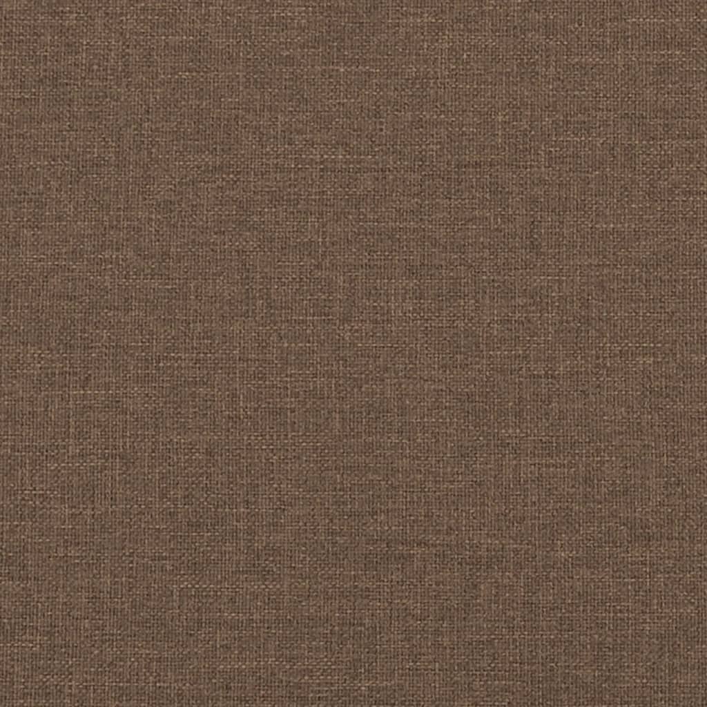 Recliner Chair Brown Fabric