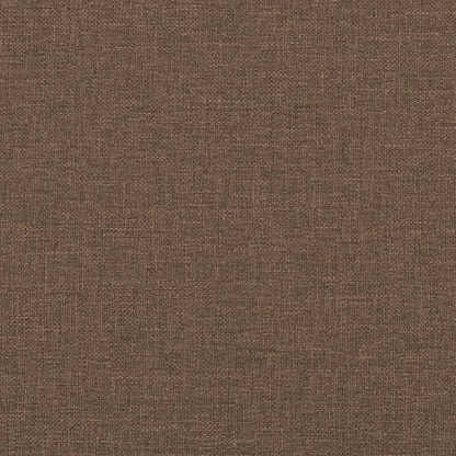 Recliner Chair Brown Fabric