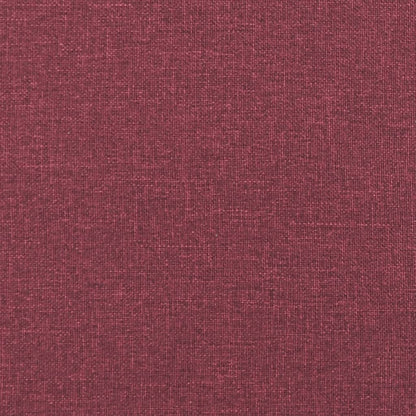 Massage Chair Wine Red Fabric
