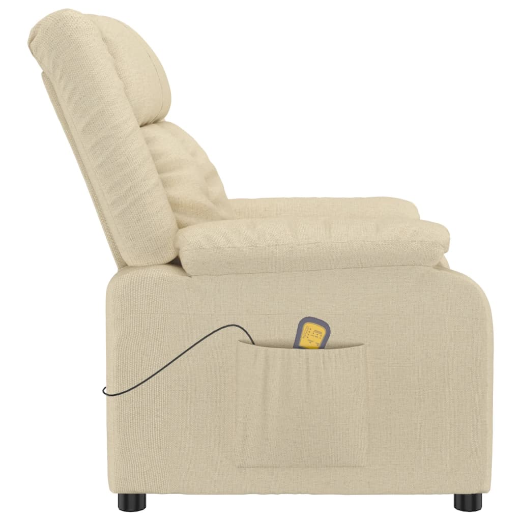 Massage Chair Cream Fabric