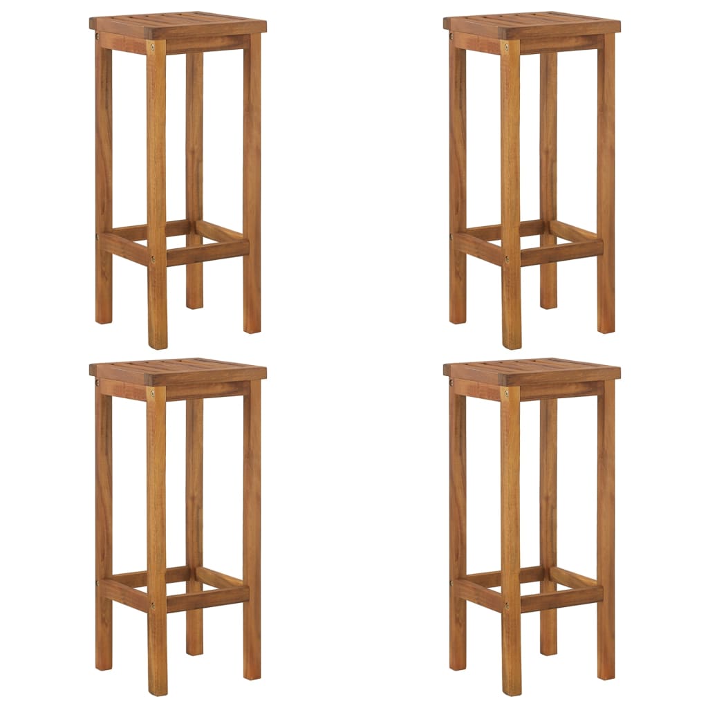 5 Piece Garden Bar Set Solid Wood Acacia