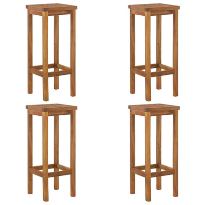 5 Piece Garden Bar Set Solid Wood Acacia