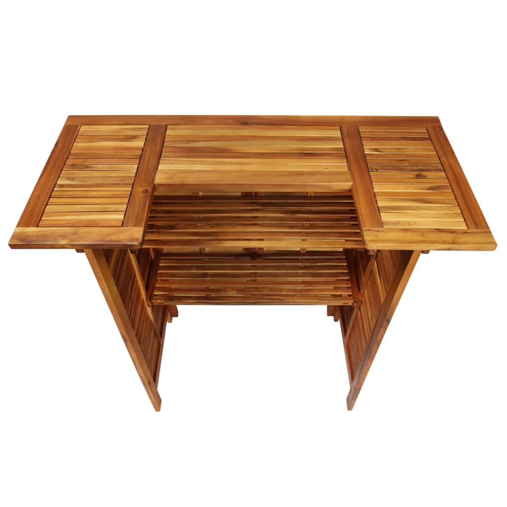 Garden Bar Set | Natural wood | Solid Acacia wood | 3 Piece Set