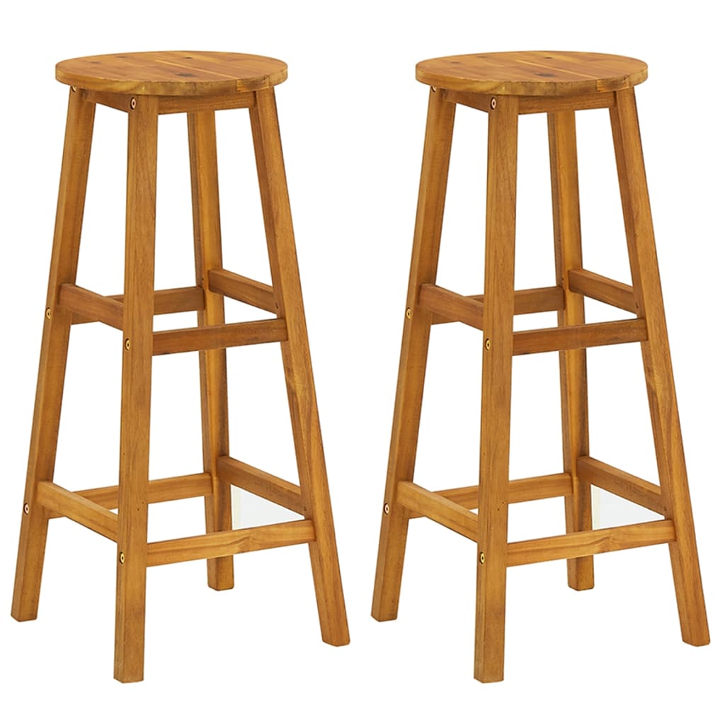 Garden Bar Set | Natural wood | Solid Acacia wood | 3 Piece Set