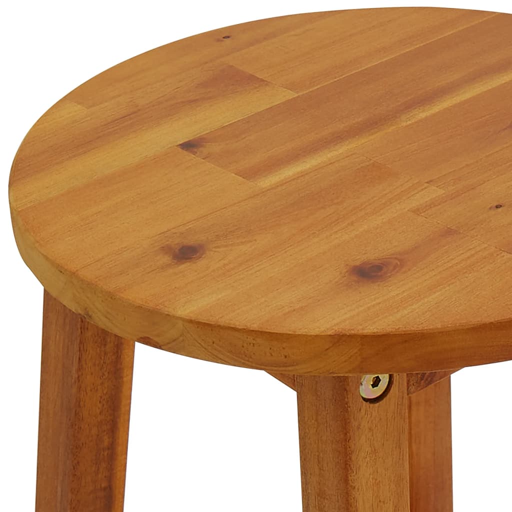 Garden Bar Set | Natural wood | Solid Acacia wood | 3 Piece Set