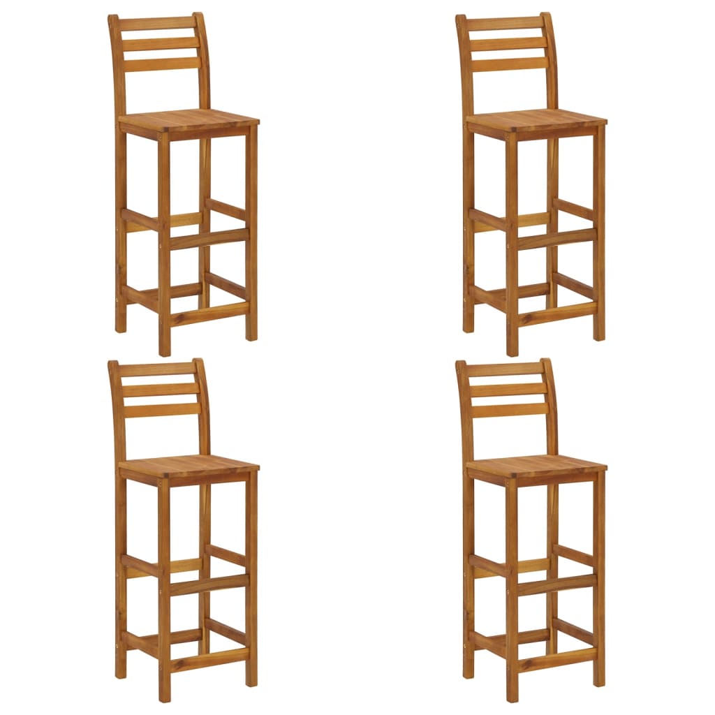 Garden Bar Set | Natural Wood | Solid Acacia wood | Medium |  Durable