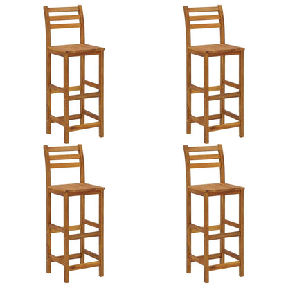 Garden Bar Set | Natural Wood | Solid Acacia wood | Medium |  Durable