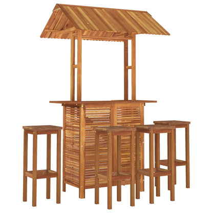 Garden Bar Set | Acacia wood color | Solid acacia wood | Medium |  Tough