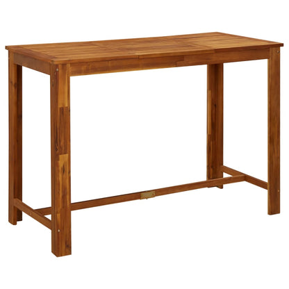Garden Bar Set | Natural Wood | Solid acacia wood with oil finish | Large
