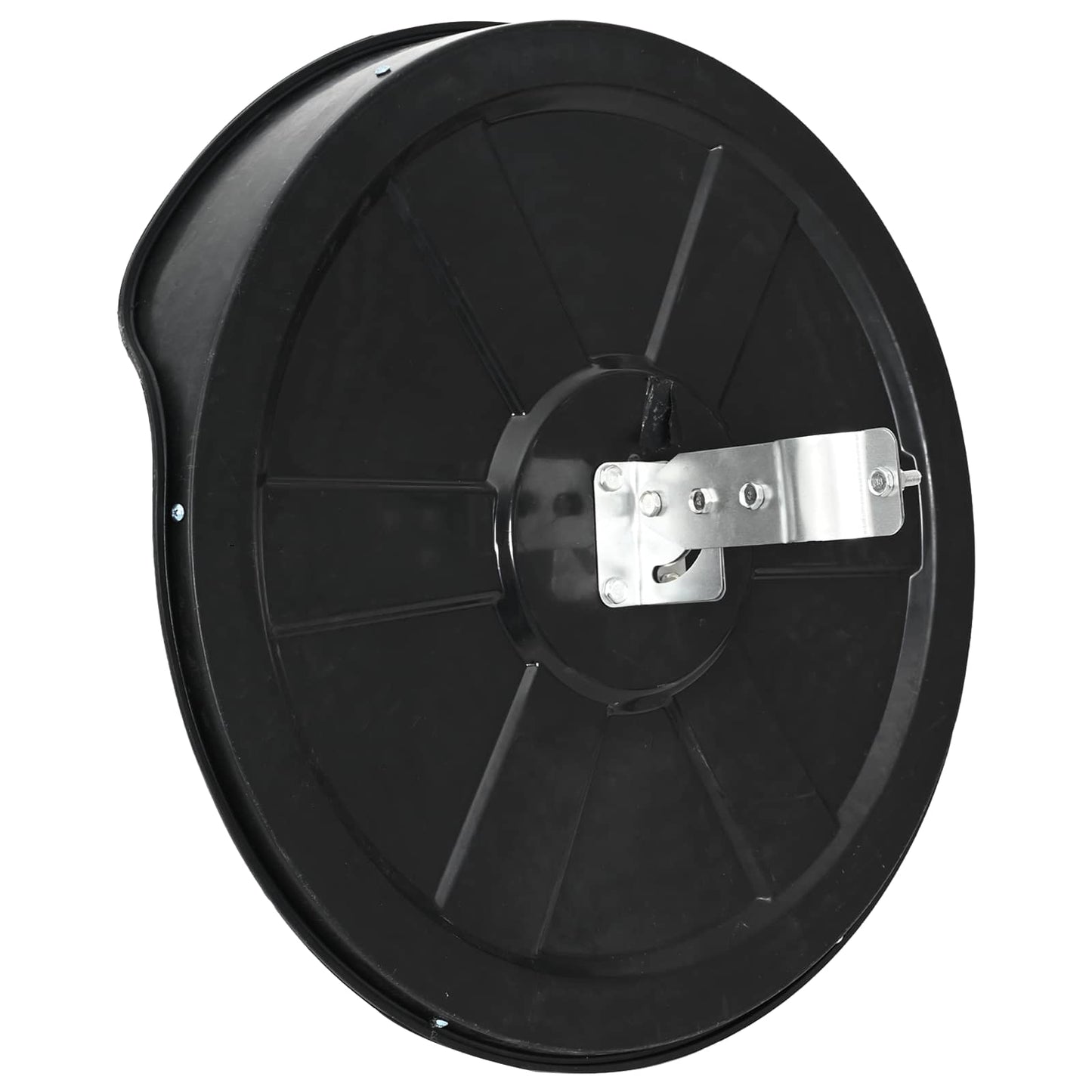 Outdoor Convex Traffic Mirror Black Ø45 cm Polycarbonate