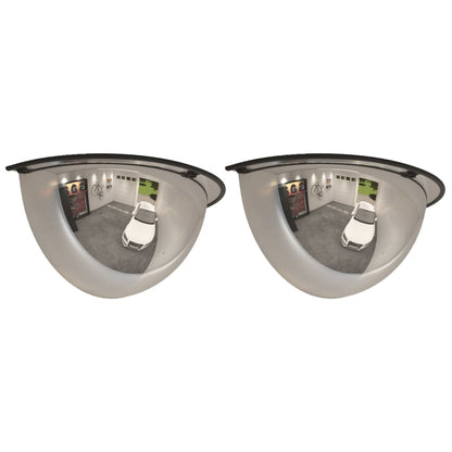 Half Domed Traffic Mirrors 2 pcs Ø30 cm Acrylic
