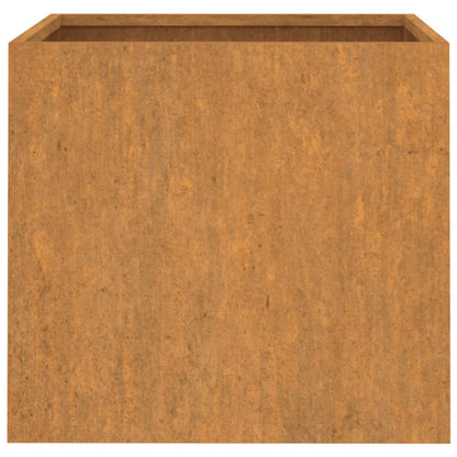 Planters 2 pcs 32x30x29 cm Corten Steel