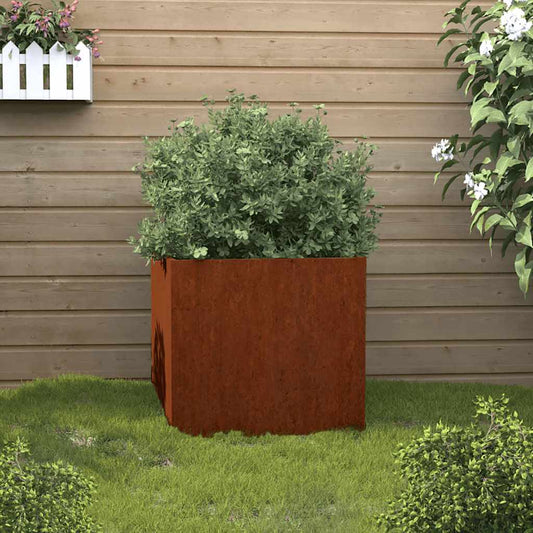 Planter 42x40x39 cm Corten Steel