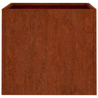 Planters 2 pcs 42x40x39 cm Corten Steel
