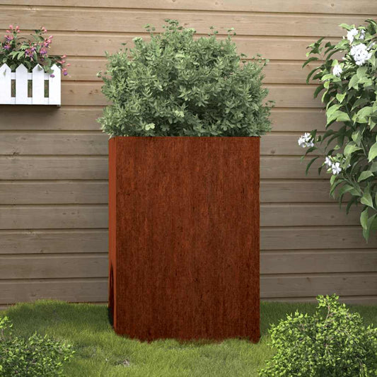 Planter 52x48x75 cm Corten Steel