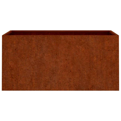 Planter 62x30x29 cm Corten Steel