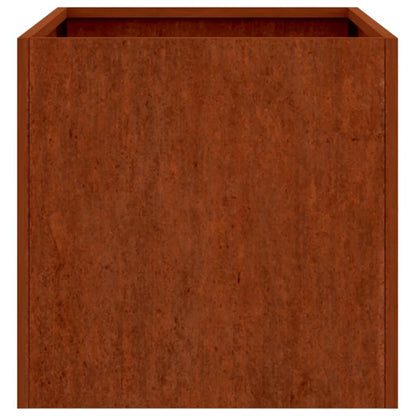 Planter 62x40x39 cm Corten Steel