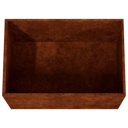 Planter 62x47x46 cm Corten Steel