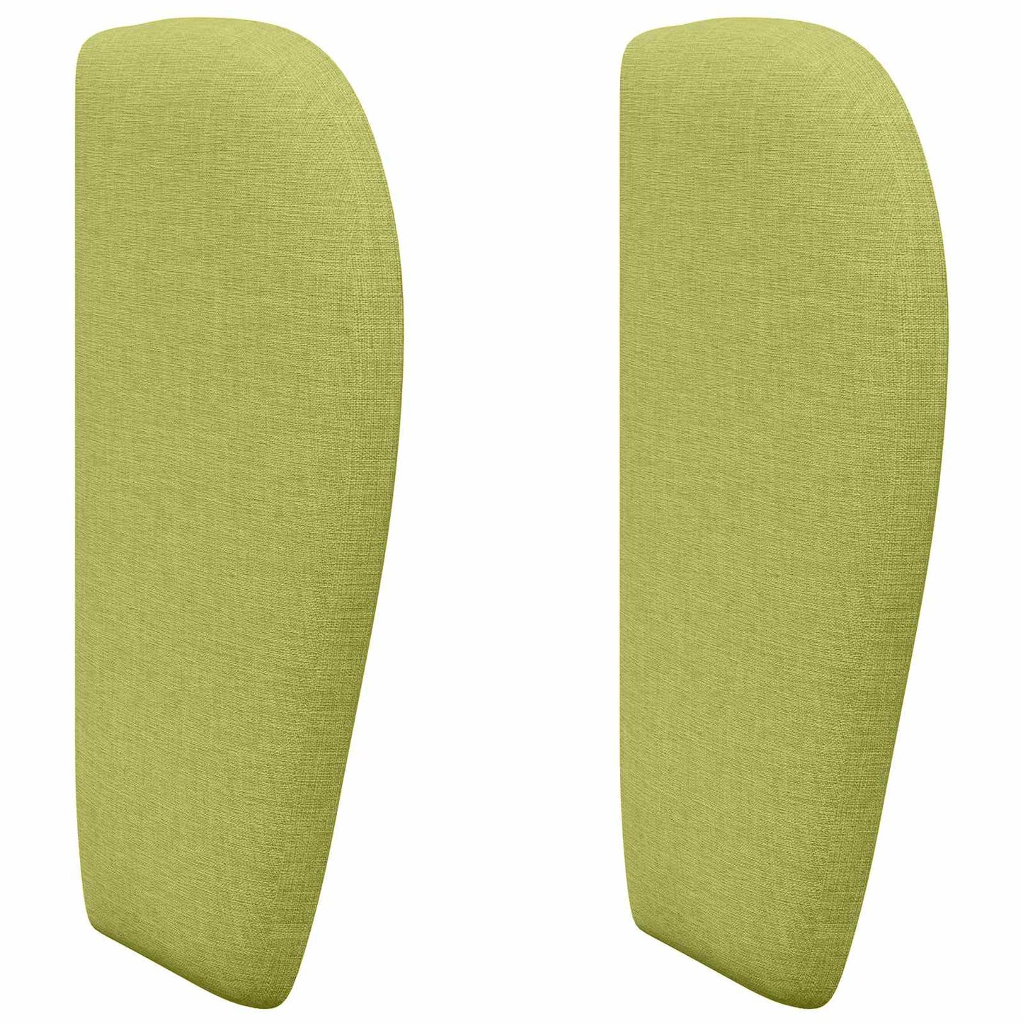 Headboard Ear Green 40 x 23 x 6 cm Fabric