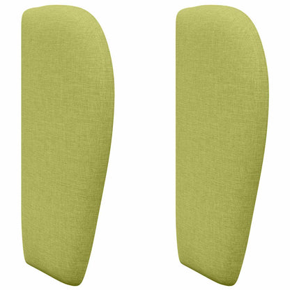 Headboard Ear Green 40 x 23 x 6 cm Fabric