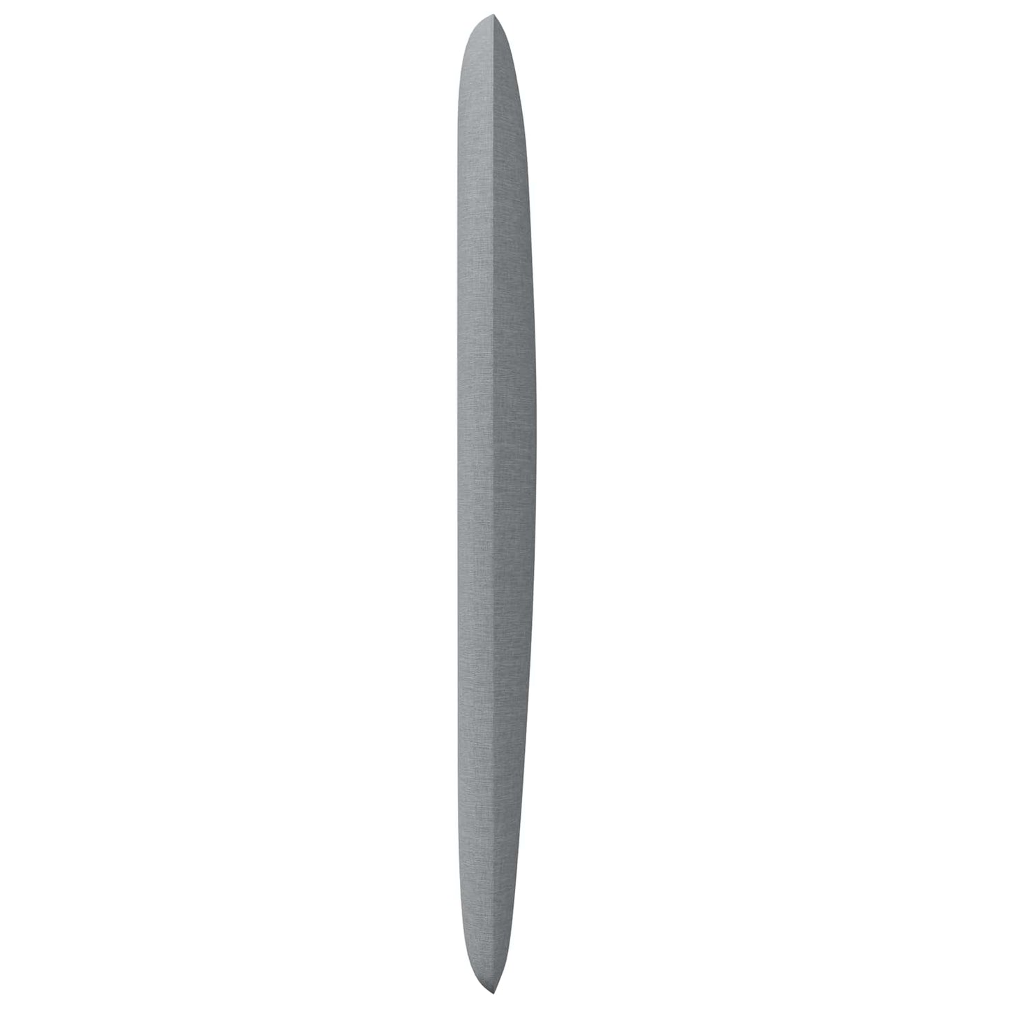 Headboard Ear Light Grey 80 x 23 x 6 cm Fabric
