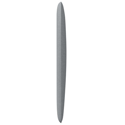 Headboard Ear Light Grey 80 x 23 x 6 cm Fabric