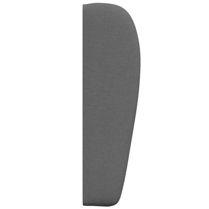 Headboard Ear Dim Grey 80 x 23 x 6 cm Fabric