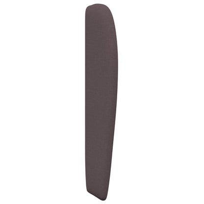 Headboard Ear Brown 80 x 23 x 6 cm Fabric