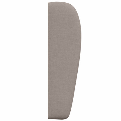 Headboard Ear Beige 80 x 23 x 6 cm Fabric