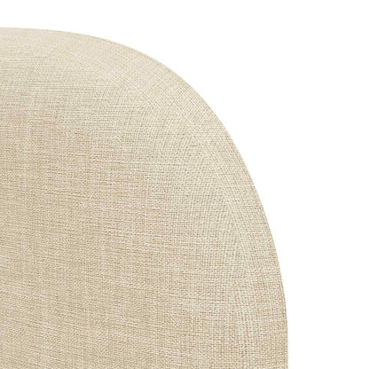 Headboard Ear Cream 80 x 23 x 6 cm Fabric