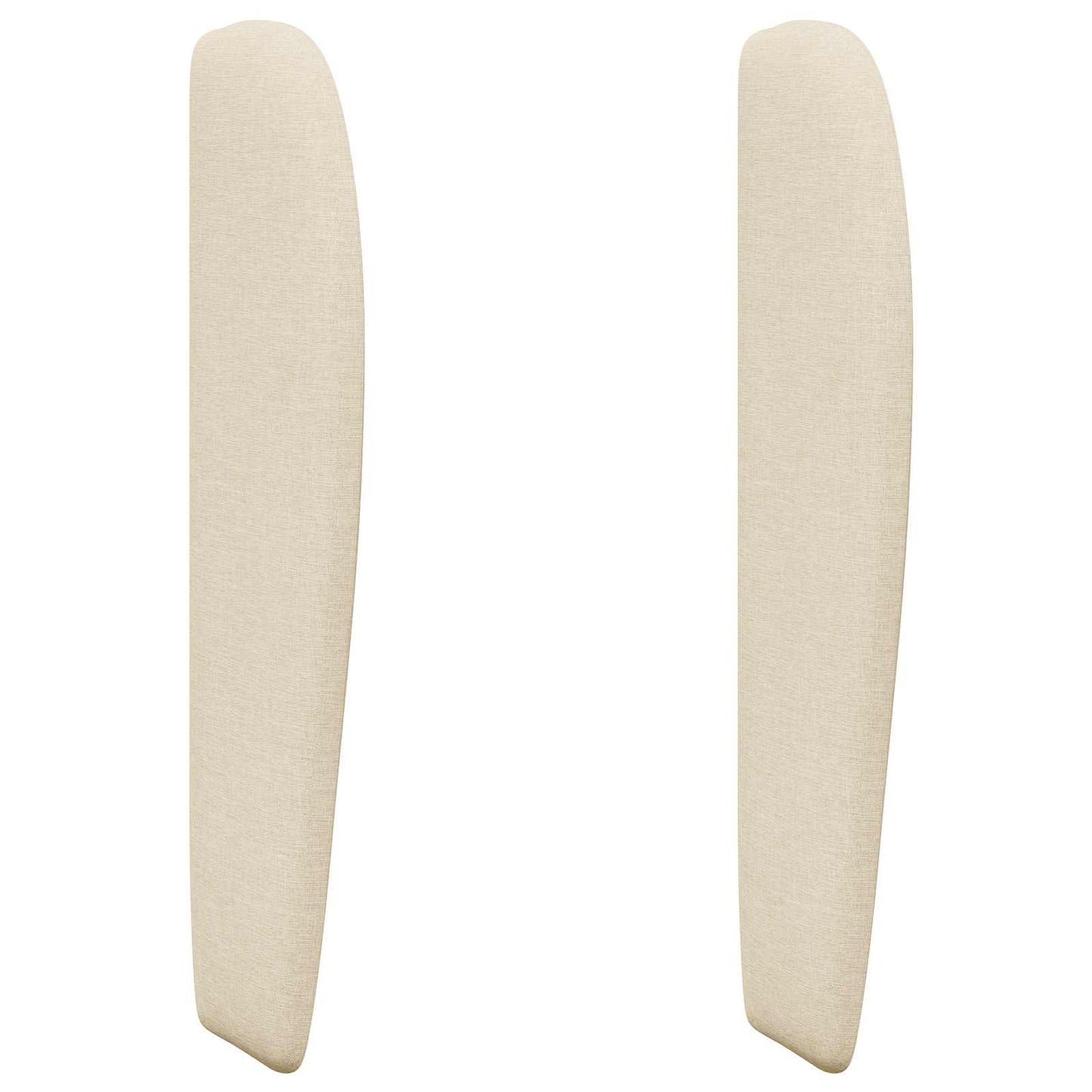 Headboard Ear Cream 80 x 23 x 6 cm Fabric