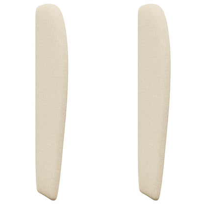 Headboard Ear Cream 80 x 23 x 6 cm Fabric