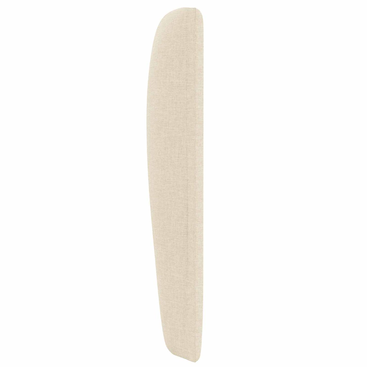 Headboard Ear Cream 80 x 23 x 6 cm Fabric