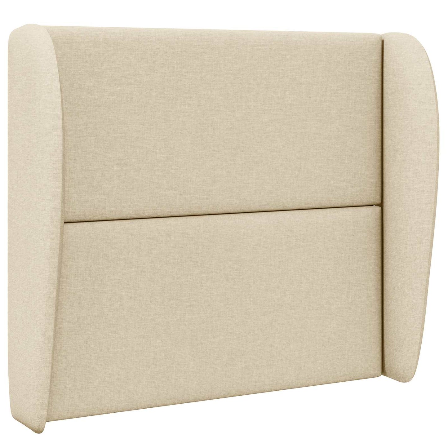 Headboard Ear Cream 80 x 23 x 6 cm Fabric