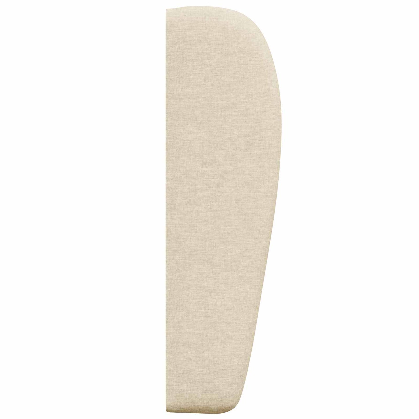 Headboard Ear Cream 80 x 23 x 6 cm Fabric