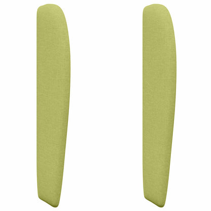 Headboard Ear Green 80 x 23 x 6 cm Fabric