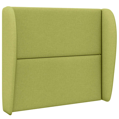 Headboard Ear Green 80 x 23 x 6 cm Fabric