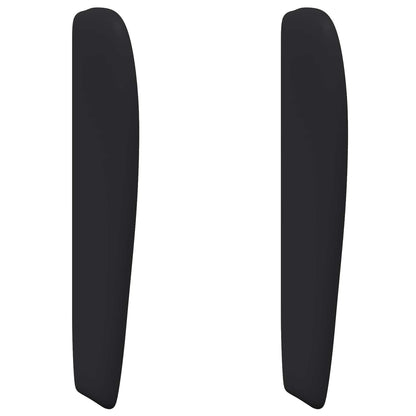 Headboard Ear Black 80 x 23 x 6 cm PVC
