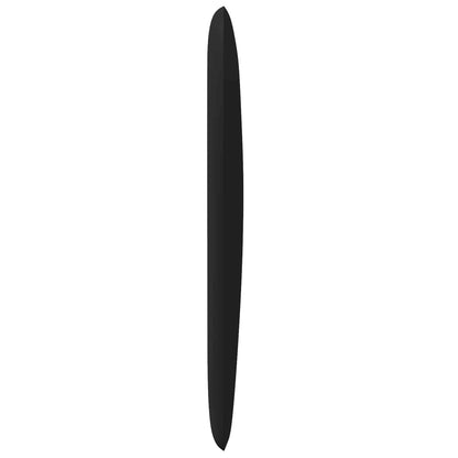 Headboard Ear Black 80 x 23 x 6 cm PVC