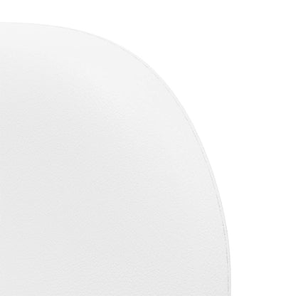 Headboard Ear White 80 x 23 x 6 cm PVC