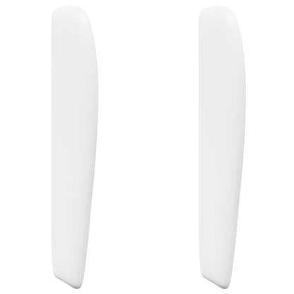 Headboard Ear White 80 x 23 x 6 cm PVC