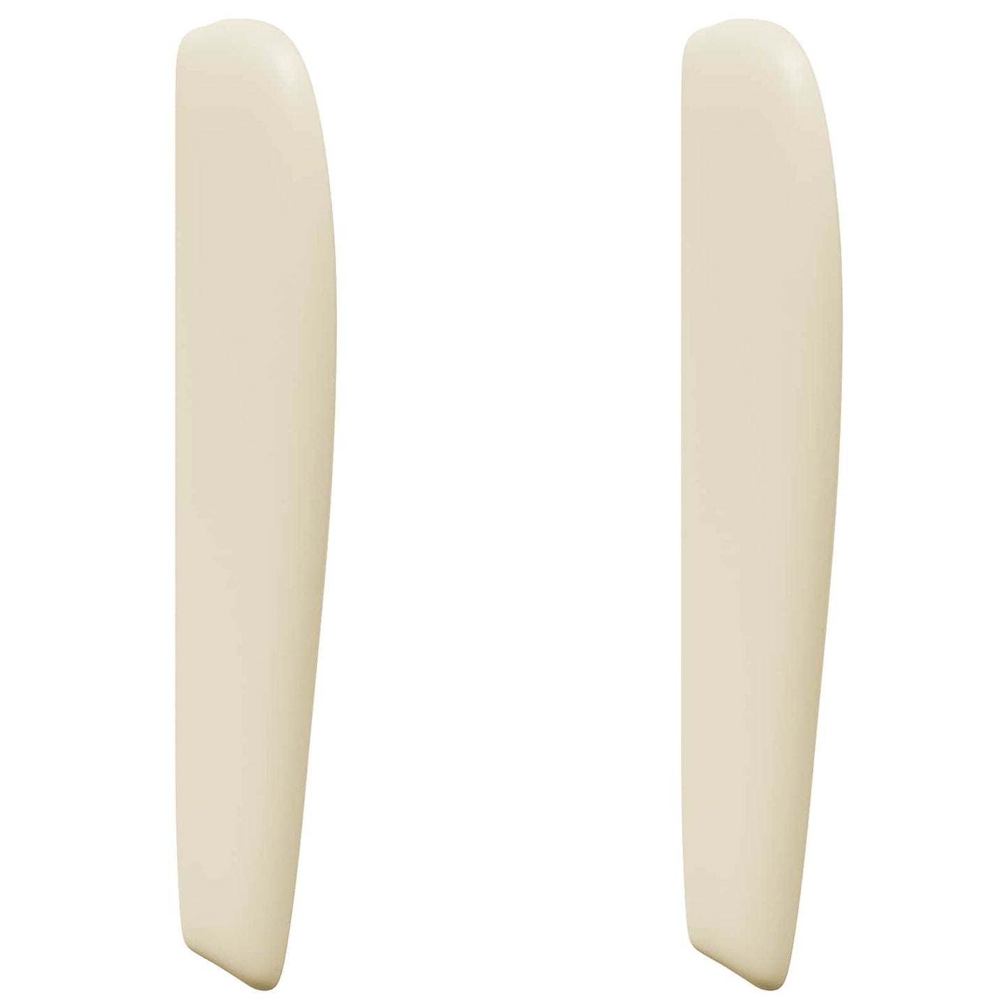 Headboard Ear Cream 80 x 23 x 6 cm PVC