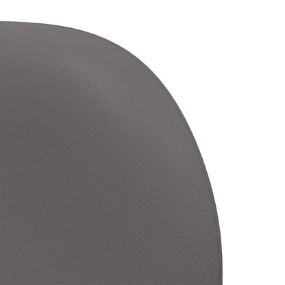 Headboard Ear Dim Grey 80 x 23 x 6 cm PVC