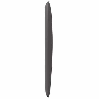 Headboard Ear Dim Grey 80 x 23 x 6 cm PVC