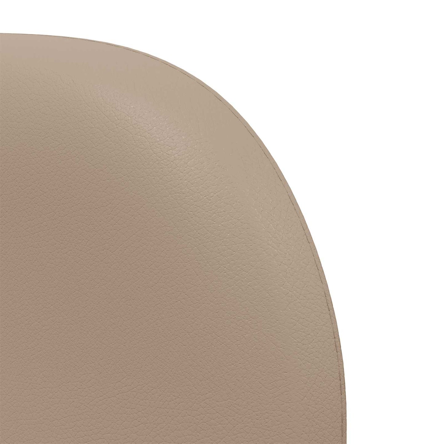Headboard Ear Brown 80 x 23 x 6 cm PVC
