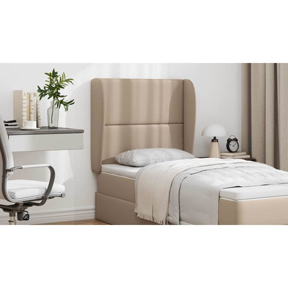 Headboard Ear Brown 80 x 23 x 6 cm PVC