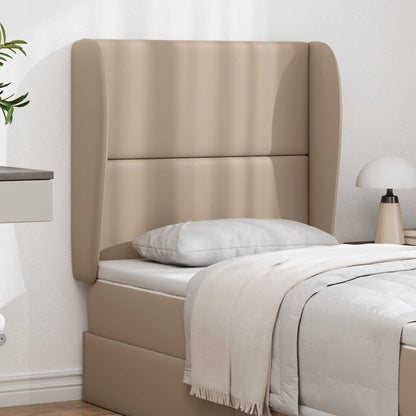 Headboard Ear Brown 80 x 23 x 6 cm PVC