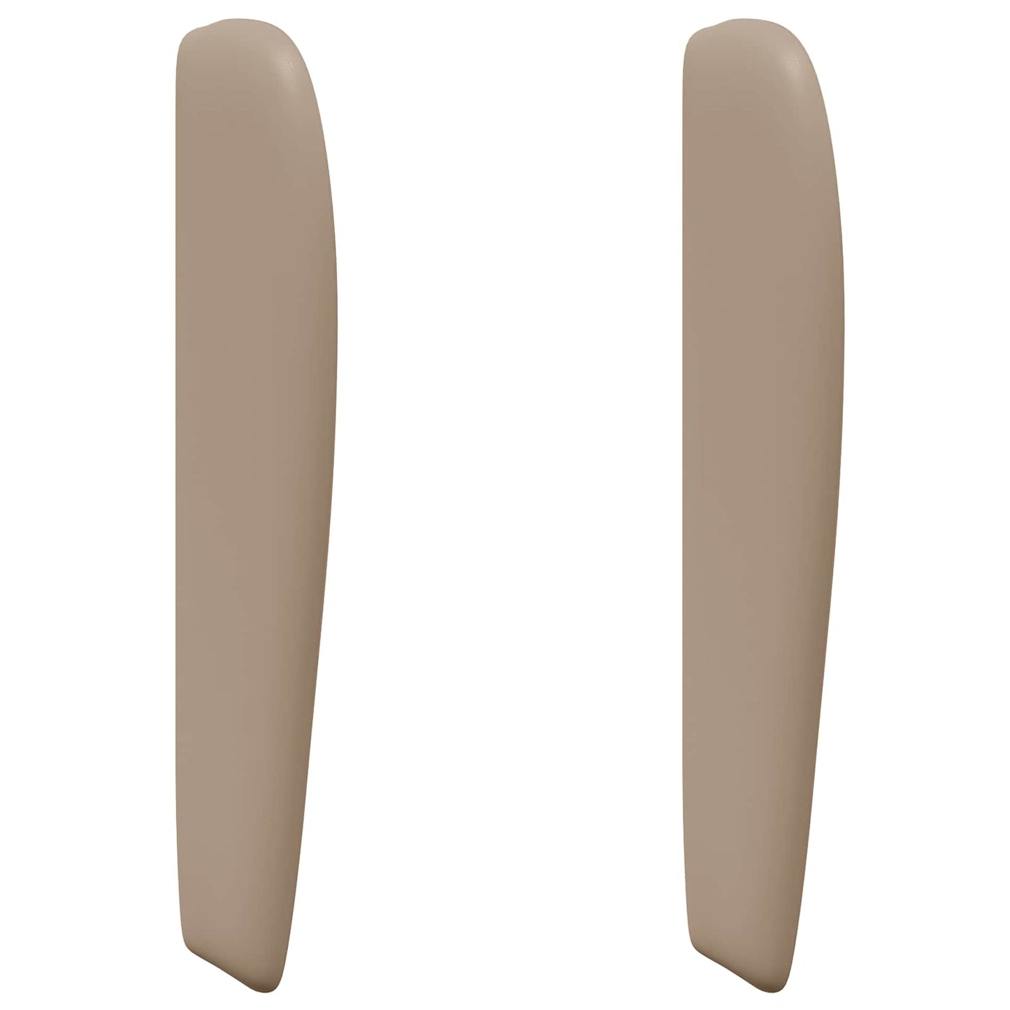 Headboard Ear Brown 80 x 23 x 6 cm PVC