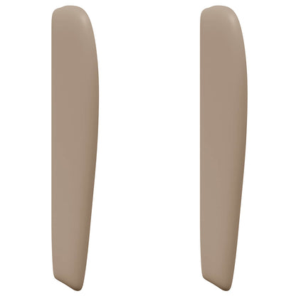 Headboard Ear Brown 80 x 23 x 6 cm PVC